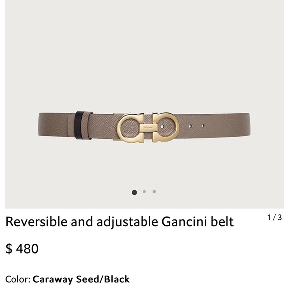 Selling Ferragamo Belt Double sided